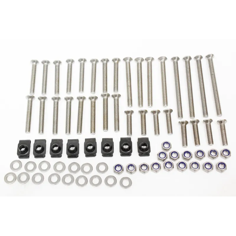 FRONT & REAR DOOR BOLT KIT S/STEEL
