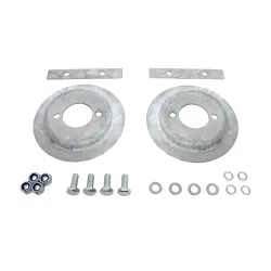 GALV REAR SPRING SEAT FITTING KIT