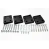 DOOR HINGES - BLACK - DEFENDER