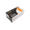 ORANGE NITRILE GLOVES - XL BOX OF100
