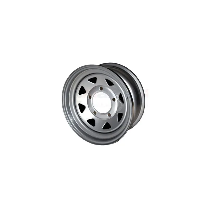 STEEL WHEEL - 8 SPOKE - SILVER