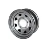 STEEL WHEEL - 8 SPOKE - SILVER