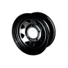 STEEL WHEEL - 8 SPOKE - BLACK