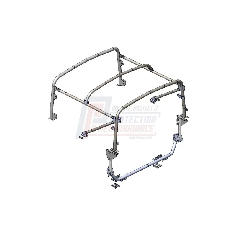 SOFT TOP ROLL CAGE - 6 POINT