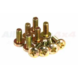 M8 X 20 PAN REC M/SCREWS Z/YELLOW