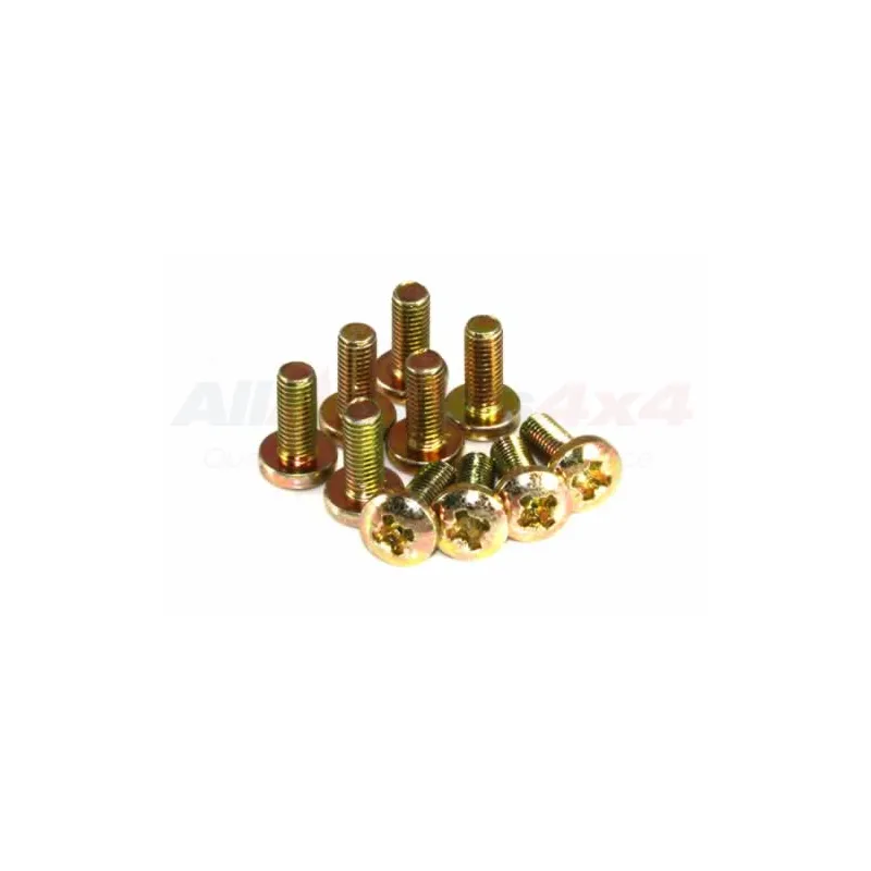 M8 X 20 PAN REC M/SCREWS Z/YELLOW