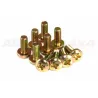 M8 X 20 PAN REC M/SCREWS Z/YELLOW