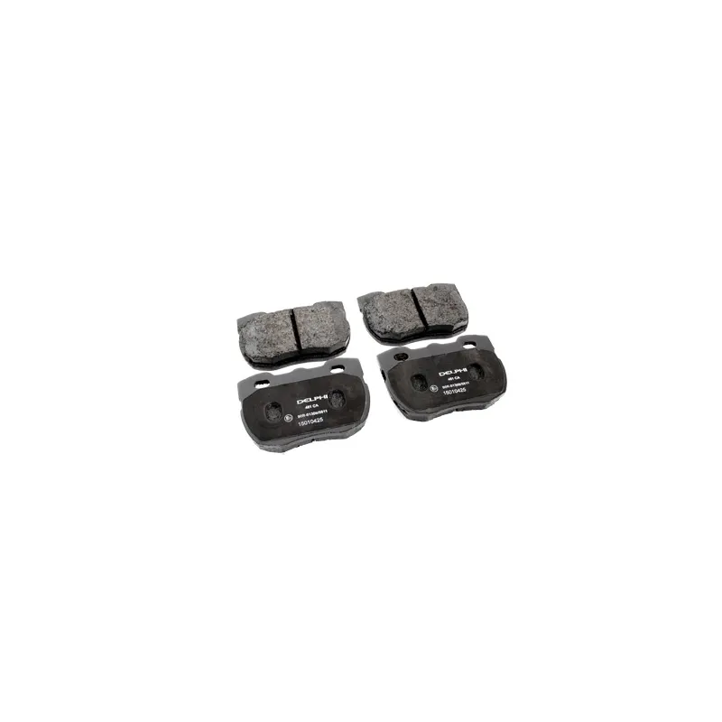 BRAKE PAD SET - FRONT - LESS PINS/CLIPS