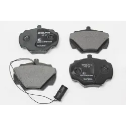 BRAKE PAD SET - REAR - LESS PINS/CLIPS