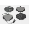 BRAKE PAD SET - REAR - LESS PINS/CLIPS