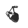 REAR FOLDING STEP - BLACK - RUBBER TOP