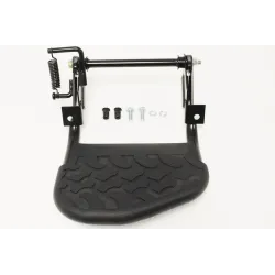 REAR STEP - FOLDING - BLACK - MUD TREAD
