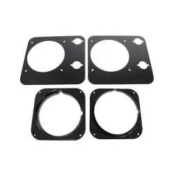 HEADLAMP BEZELS PLAIN PAIR