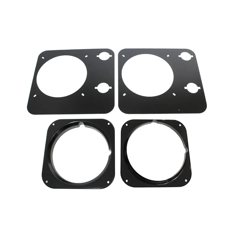 HEADLAMP BEZELS PLAIN PAIR