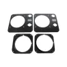 HEADLAMP BEZELS SLOTTED PAIR