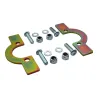SPRING RETAINING PLATES - FRONT - PAIR