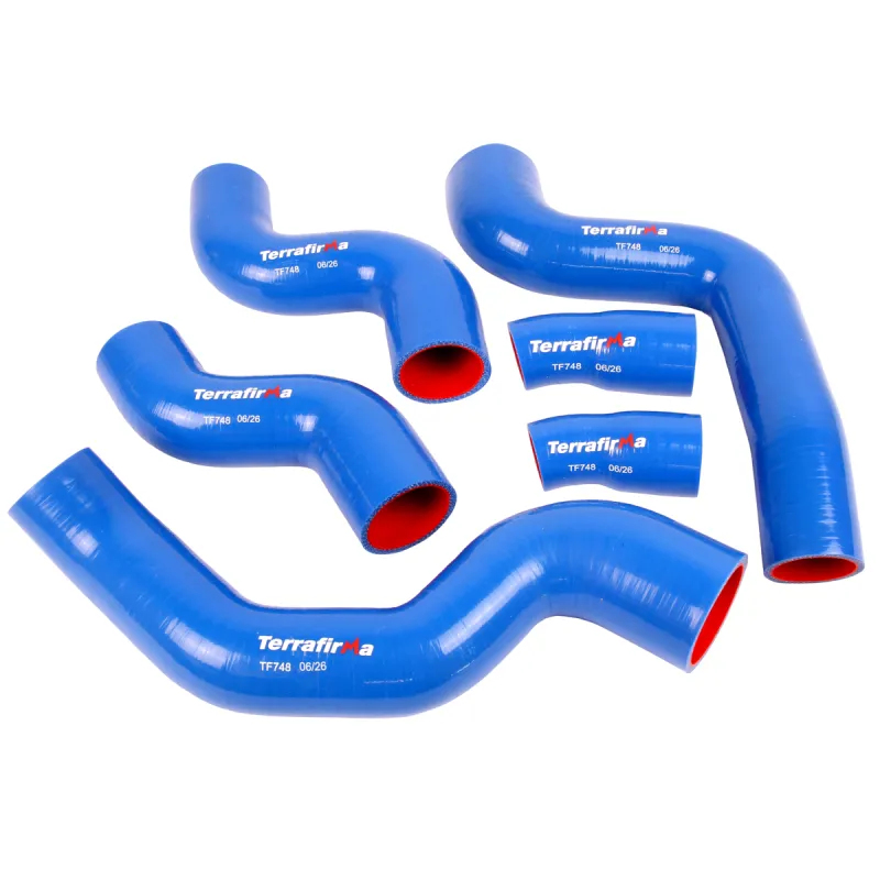 SILICONE HOSE KIT BLUE RRS TDV8
