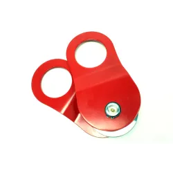 SNATCH BLOCK WITH GREASE FITTING - RED