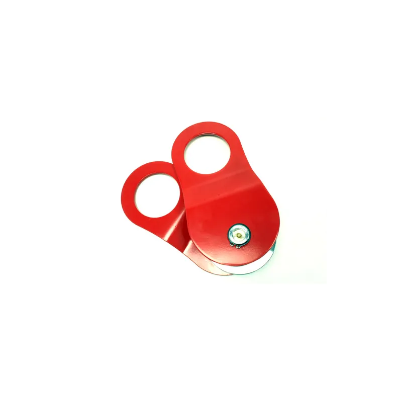 SNATCH BLOCK WITH GREASE FITTING - RED