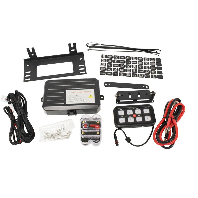 8 WAY SWITCH PANEL SYSTEM