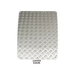TF BONNET CHEQ. PLATE -SILVER - PRE-2007
