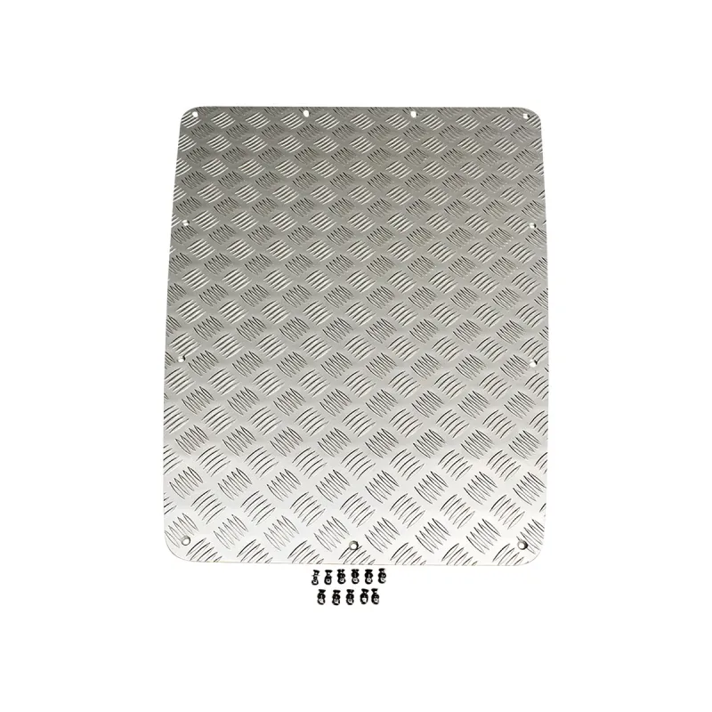 TF BONNET CHEQ. PLATE -SILVER - PRE-2007