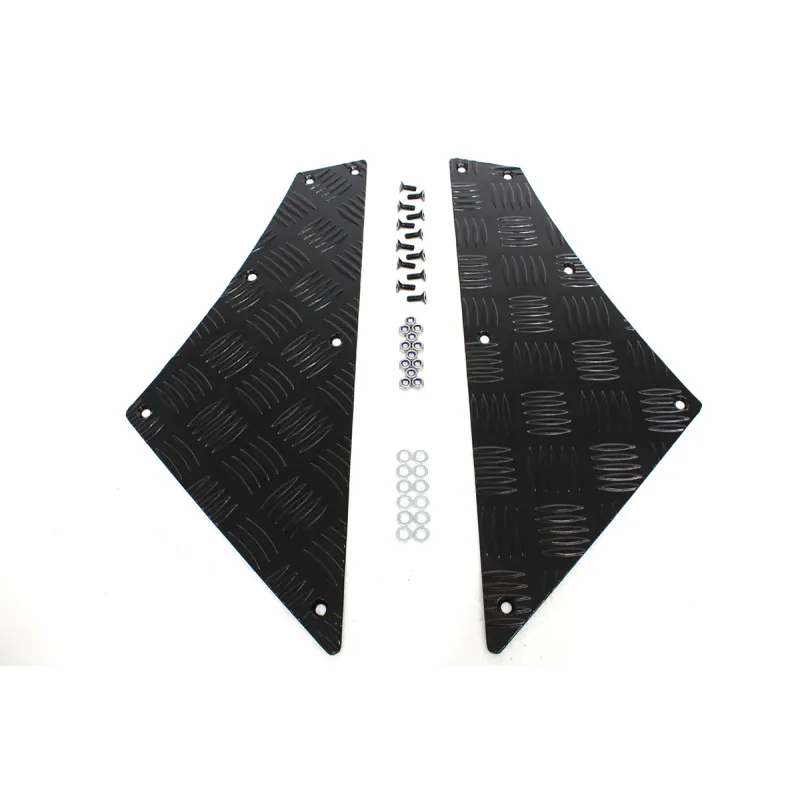 QUADRANT CHEQ PLATE - BLACK 110 S/WAGON