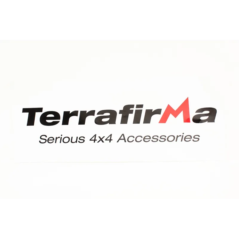 TERRAFIRMA STICKER 650MM X 250MM
