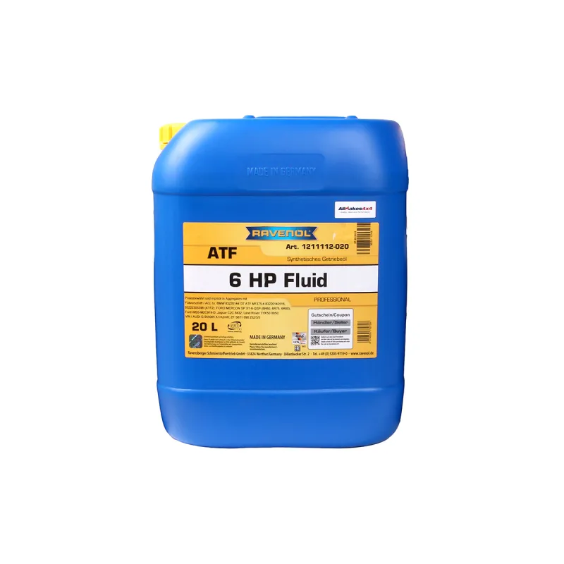 OIL TRANS 6HP 20L