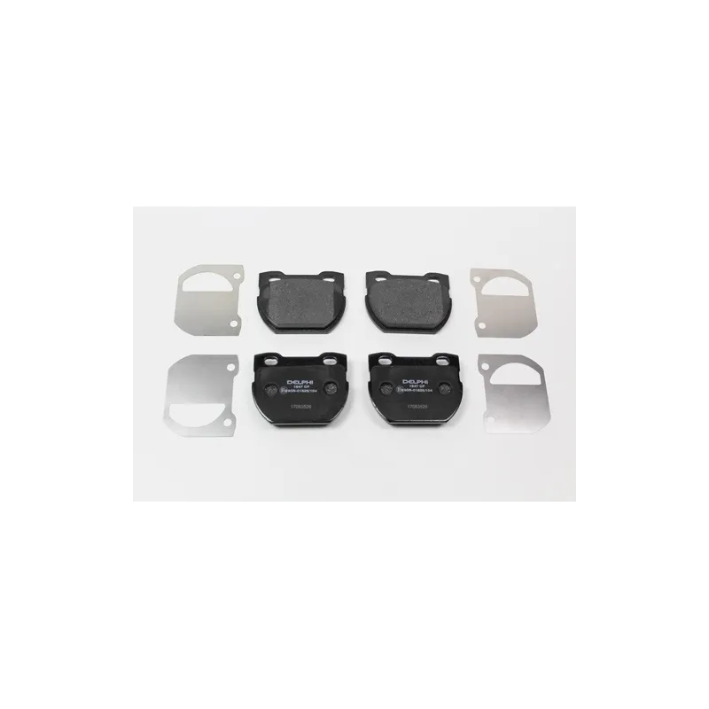 BRAKE PAD SET - REAR