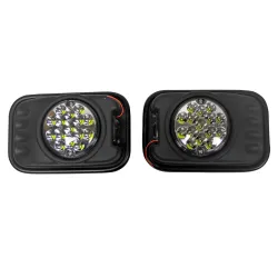 Terrafirma TF700 LED-sivupeilit – pari Defender 90/110/130 -malleihin