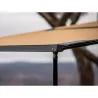 2M BLACK ALUMINUM AWNING W/LIGHT 2000MM