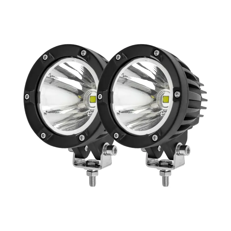 Terrafirma LED-spotlys 4 tommer, par