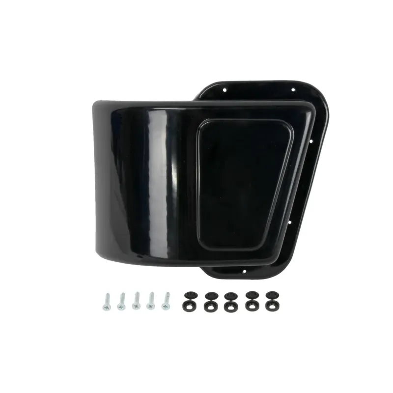 Terrafirma Snow Cowl venstre, blank svart, Defender