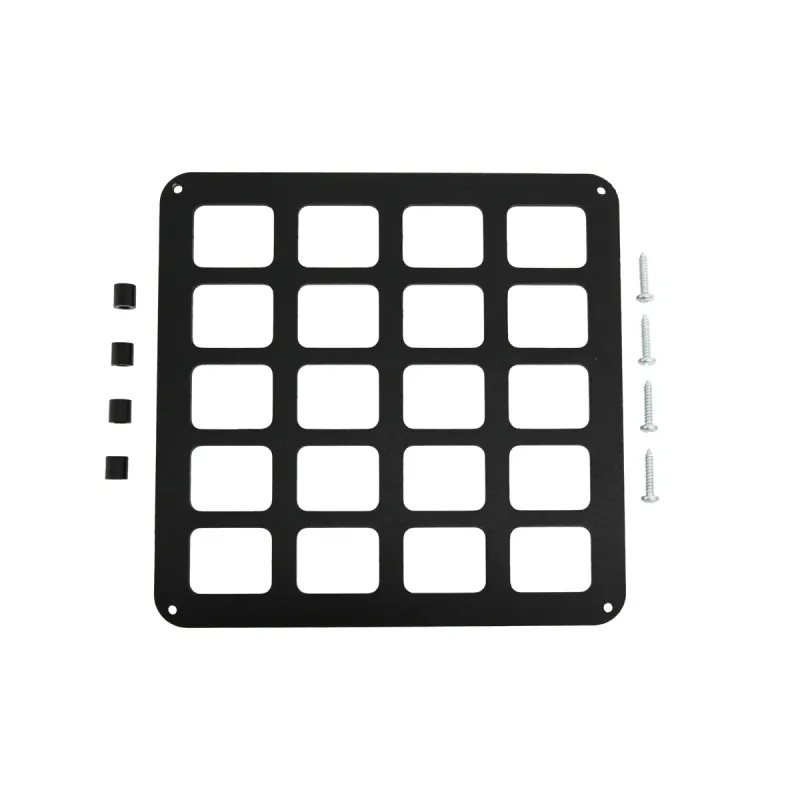 Terrafirma MOLLE-panel til midtkonsollboks, Defender