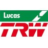 TRW LUCAS  STANDARD FRONT BRAKE PAD SET  DISCO 3 & 4 RANGE ROVER