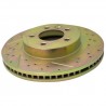 BRAKE DISC FRONT DRILLED AND GROOVED
