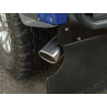 BIG BORE 3in STRAIGHT THROUGH TAIL PIPE DEF 110" TD5 / PUMA
