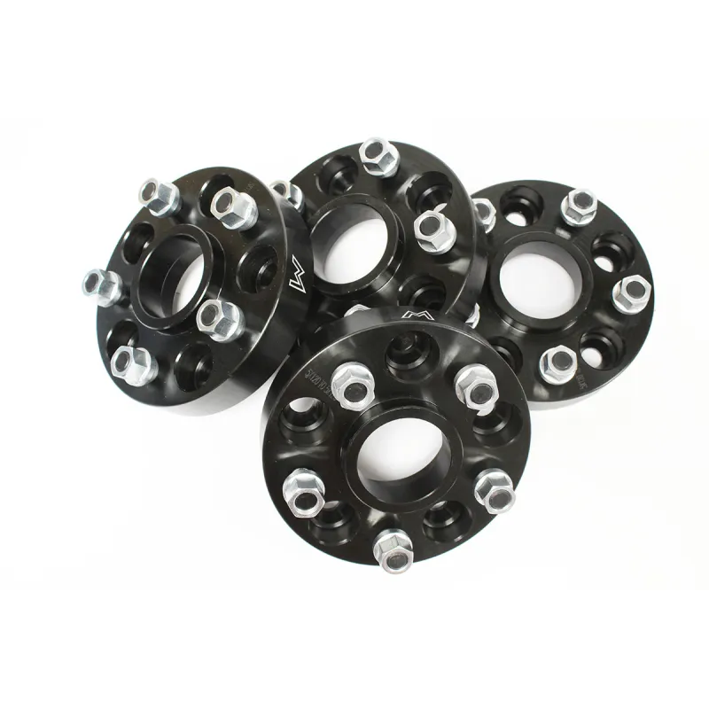 WHEEL SPACERS 30MM SET OF 4 - BLACK - D2/P38