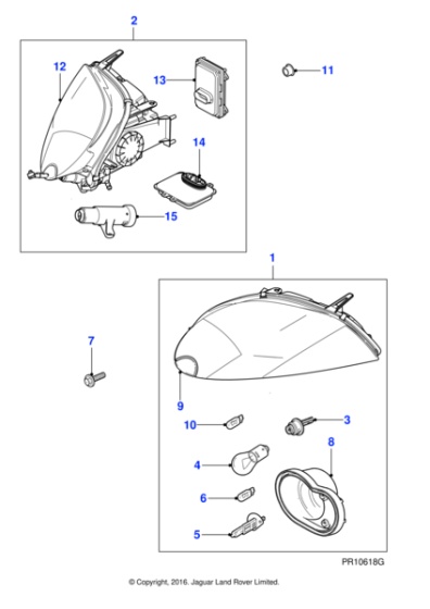 Katalogillustrasjon for Jaguar C2D5254