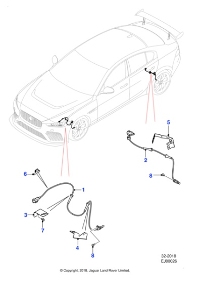 Catalogue illustration for Jaguar T2H48446